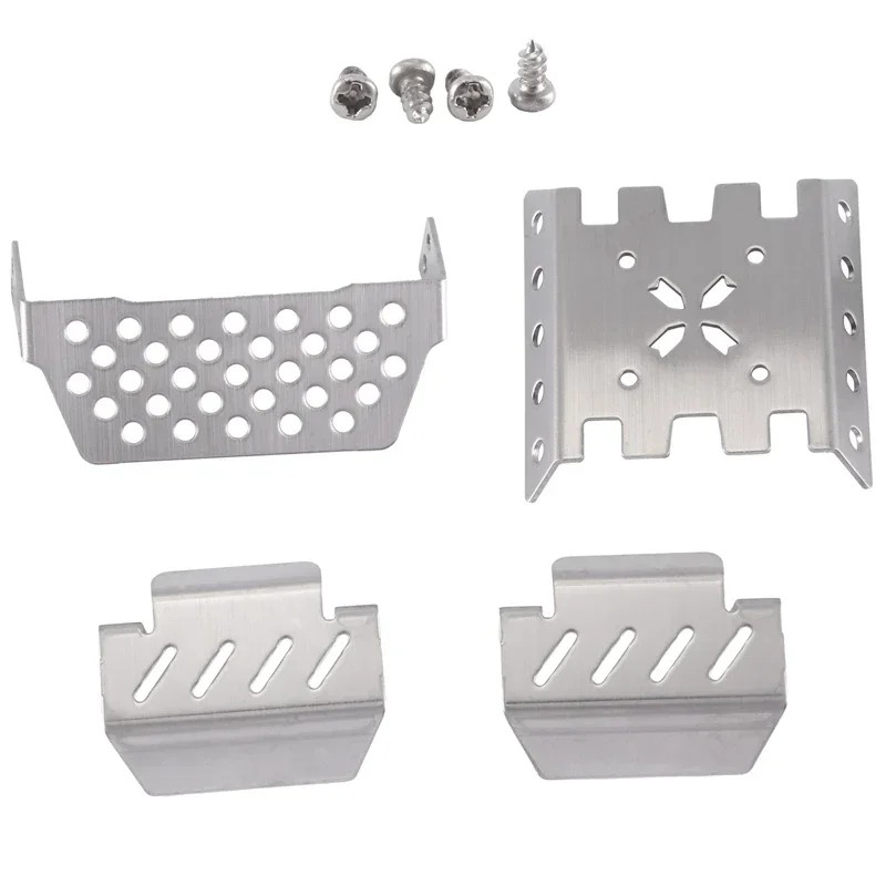 RC Part Metal Chassis Armor Axle Protector Plate For Yikong YK4082 YK4102 YK4103 Absima Sherpa RC