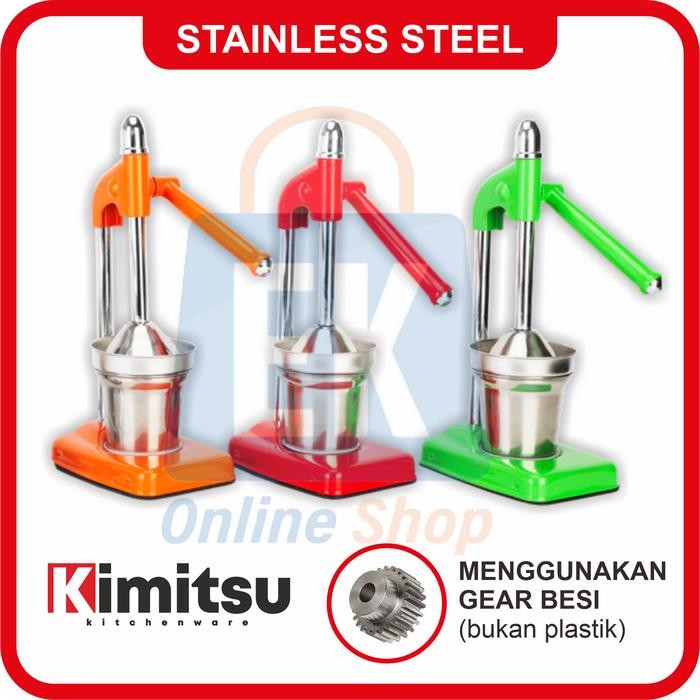 Alat Peras Jeruk Stainless KIMITSU KJM-102 Alat Peras Jeruk Manual Alat Peras Jeruk Besar Alat Peras