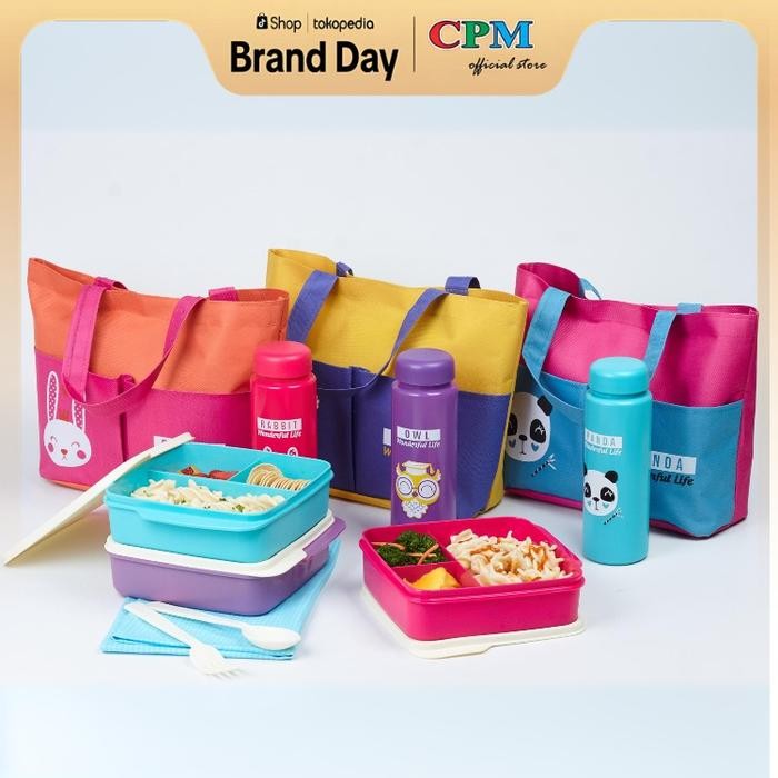 Terlaris CPM Shuga Lunch Box Set September