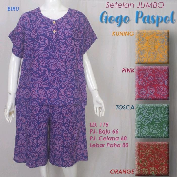 #Gogo Batik kain Cap # Setelan Celana Batik#setelan celana pendek#Gogo batik paspol# Wanita Nyaman