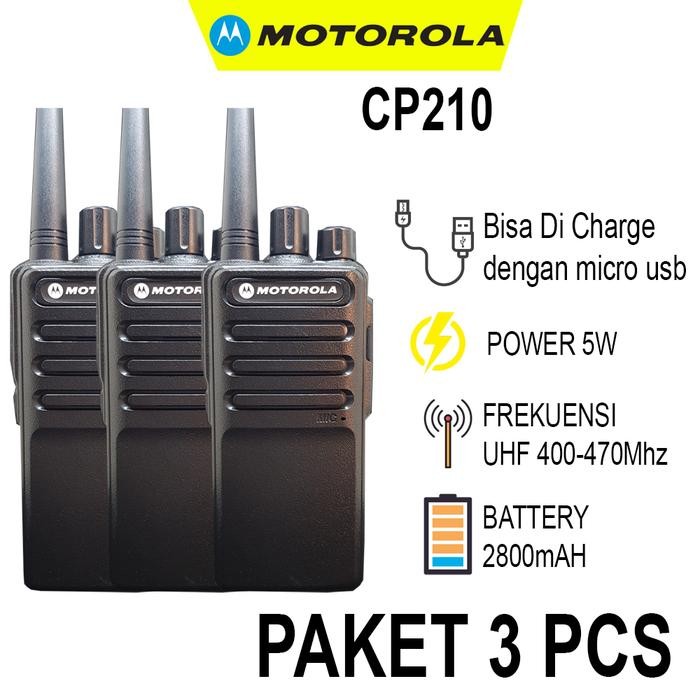 Ready Motorola HT Handy Talky Walkie Talkie UHF 400-470 Mhz Radio Telekomunikasi perangkat outdoor