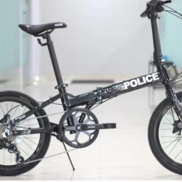 Sepeda Lipat Element Police Texas 20 Inch New