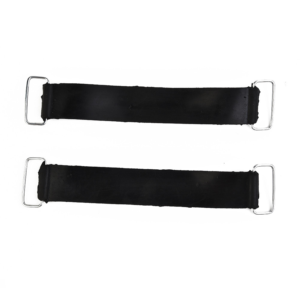 2PCS Rubber Belts 18-23cm Rubber Band+metal Buckle Motorcycle Rubber Battery Strap Elastic Bandage H