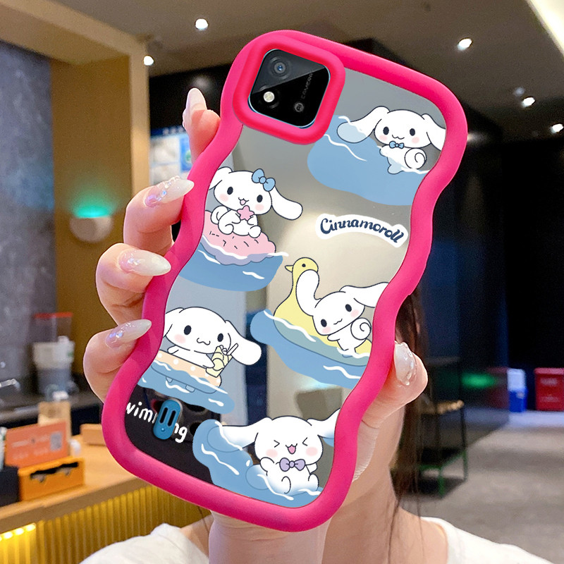 Casing Untuk Realme C20 C20A C11 2021 Case Casing Pola Perjalanan ke luar angkasa dan berenang Kesin