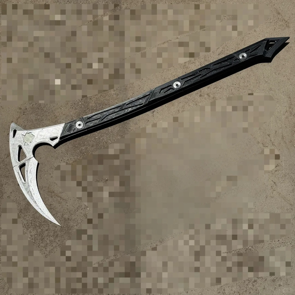 Aqzxdc Ghost Death Scythe Cod16 Death Angel Death Ghost Cos Scythe Death Axe For Halloween Cosplay