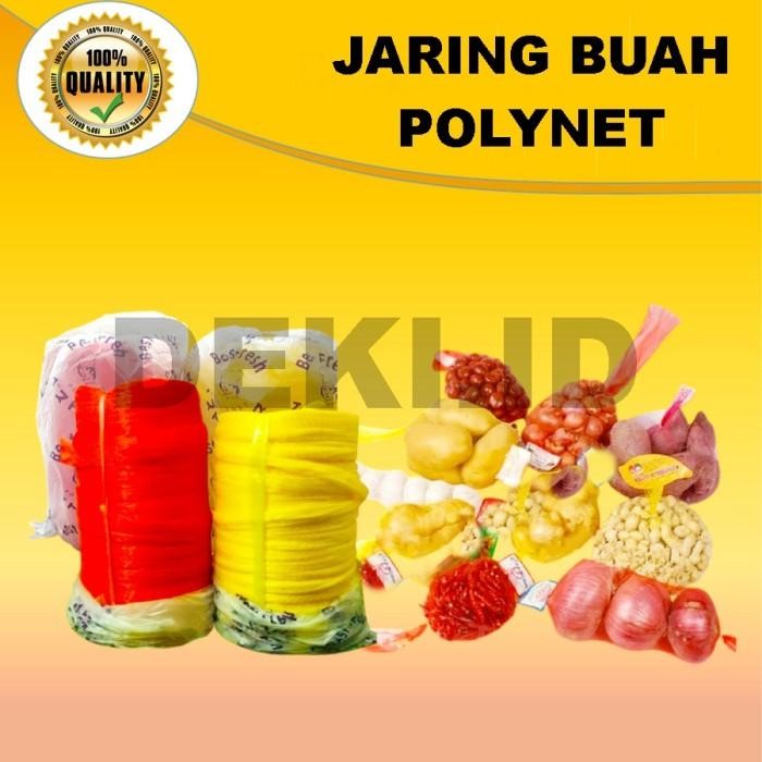 yedb- Jaring Buah Polynet Roll 100 M Fruit Cover Plastik Pembungkus