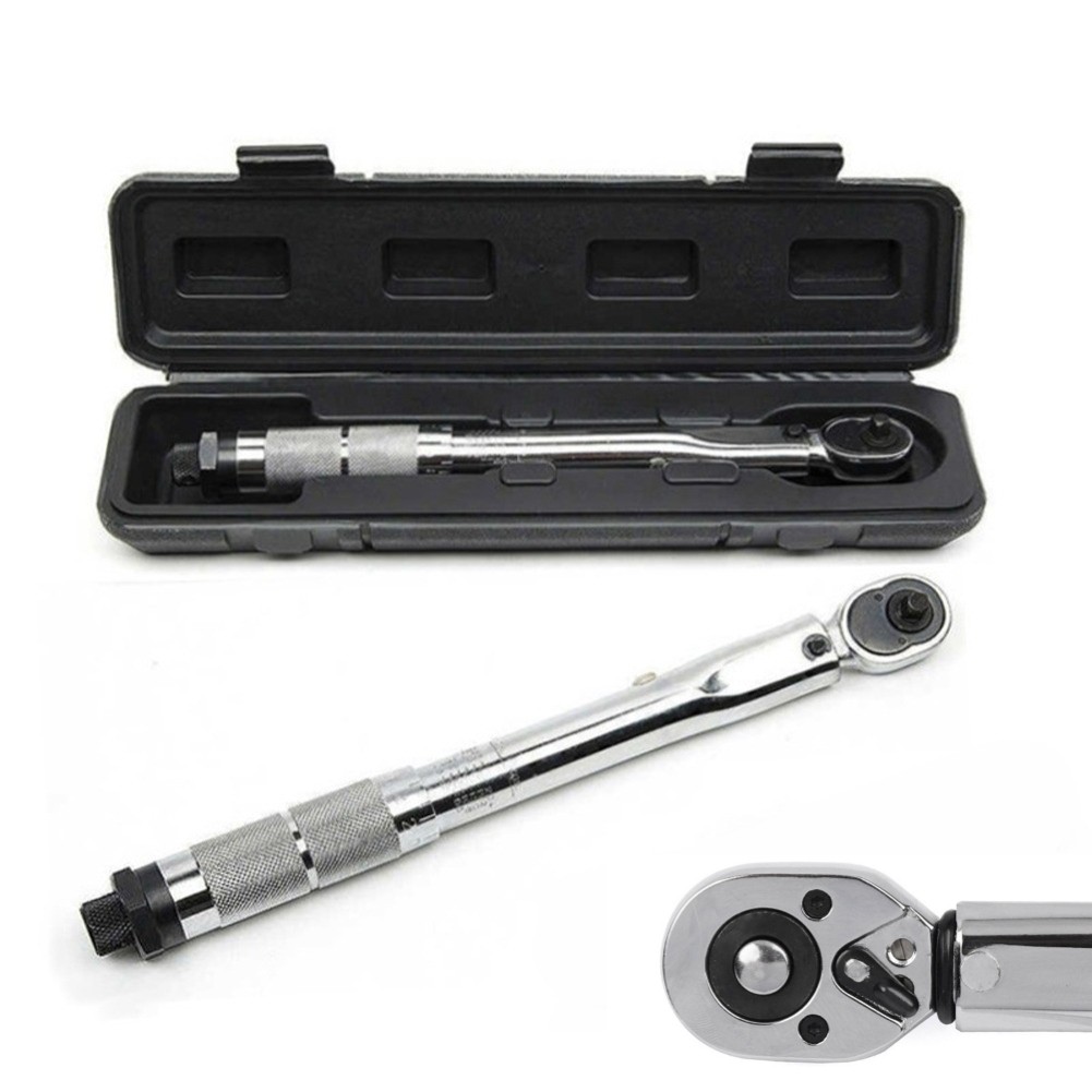 Ratchet Torque Wrench Square Drive 5-60N.m Reversible Ratchet Key 3/8 Inch Adjustable Torque Spanner