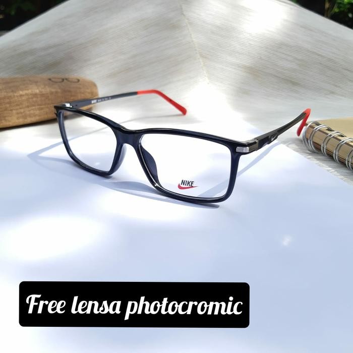Promo Frame Kacamata Pria Sporty 0528 Free Lensa Photocromic Anti Uv