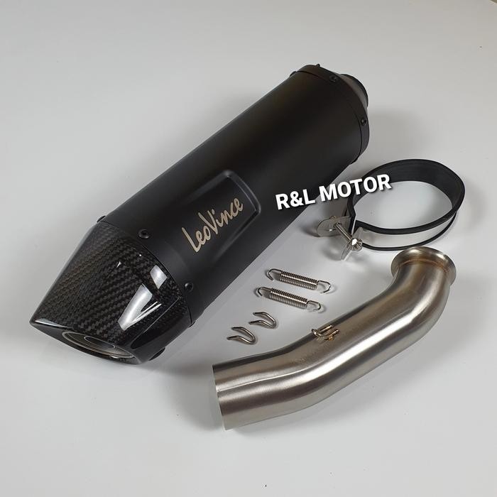 SIAPKIRIM Knalpot Leovince LV One Evo KTM DUKE RC 200 250 390 Slip On READY STOCK