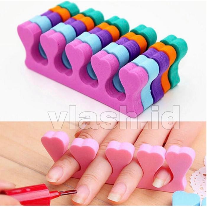FINGER SEPARATOR SPONGE - NAIL SEPARATOR - TOE SEPARATOR - SEKAT JARI