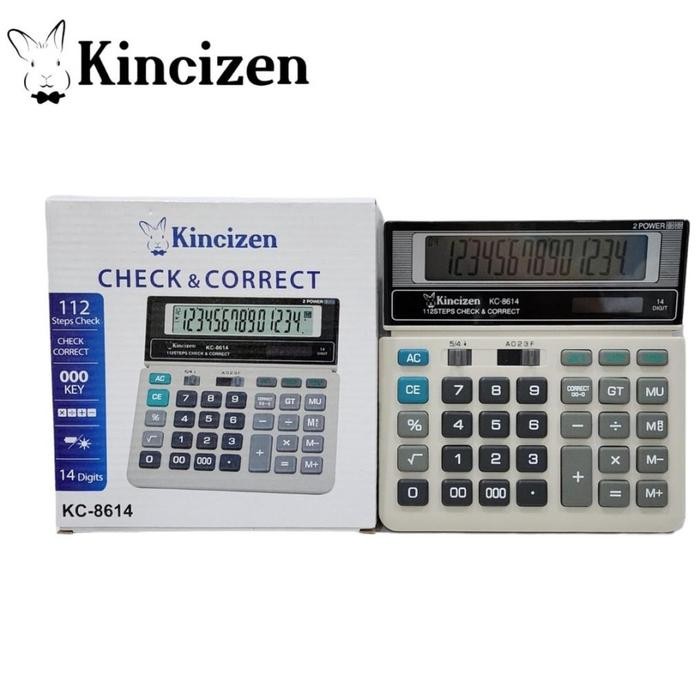 ztdl- Kalkulator Citizen Ct 8614 - Calculator Ct 8614 14 Digit