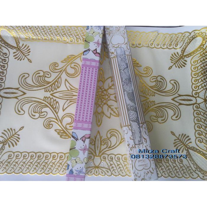 Souvenir Taplak Meja Box Panjang Elegan Terlaris