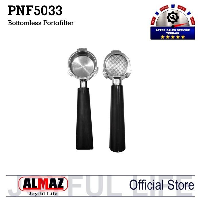 Bottomles Portafilter Naked Portafilter Almaz 51mm