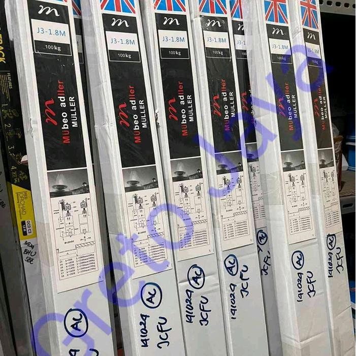 Lansungkirim- ( A3 Muller ) Rel Pintu J3 Sleding Sliding Ril Pintu Geser Atas A 3 / J 3 Merk Muler