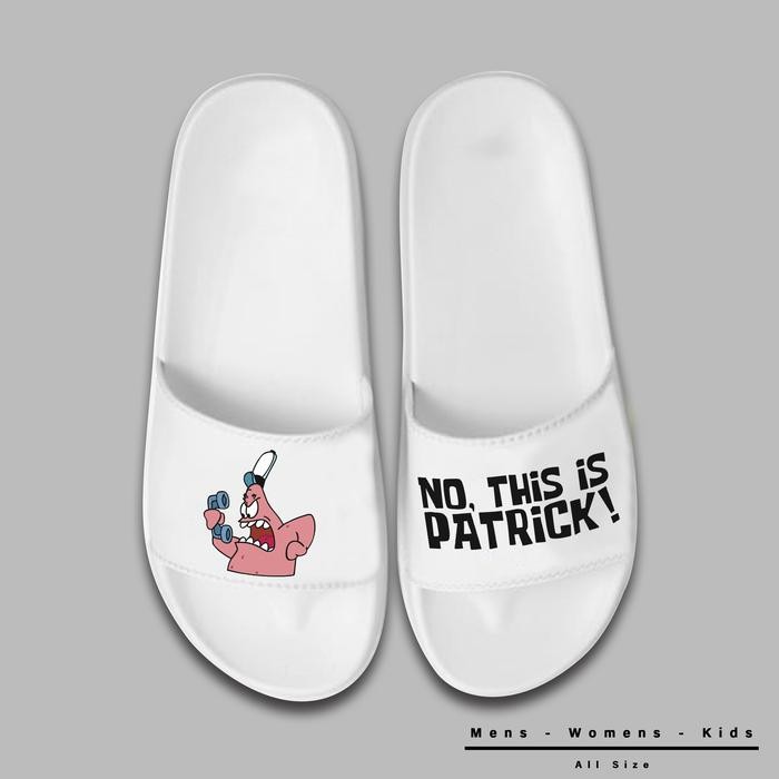dapi Sandal Slide Phylon Design Patrick Tarompah Putih Shoes