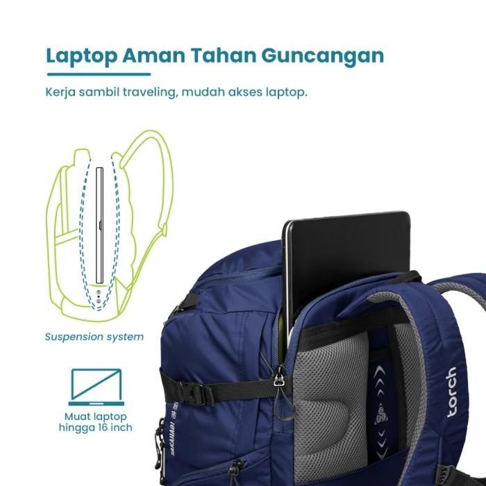 c0nc- Torch Ransel Punggung Travelling - Travel Backpack Takahagi 40 L