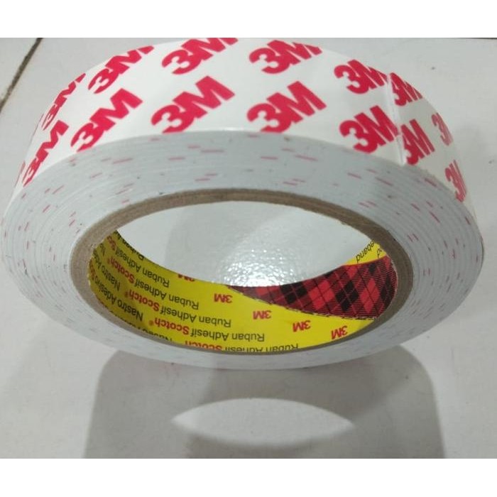 6qq9- Double-Tape-Pe-Foam-3M 9888-White T=1Mm Uk 80Mmx4M