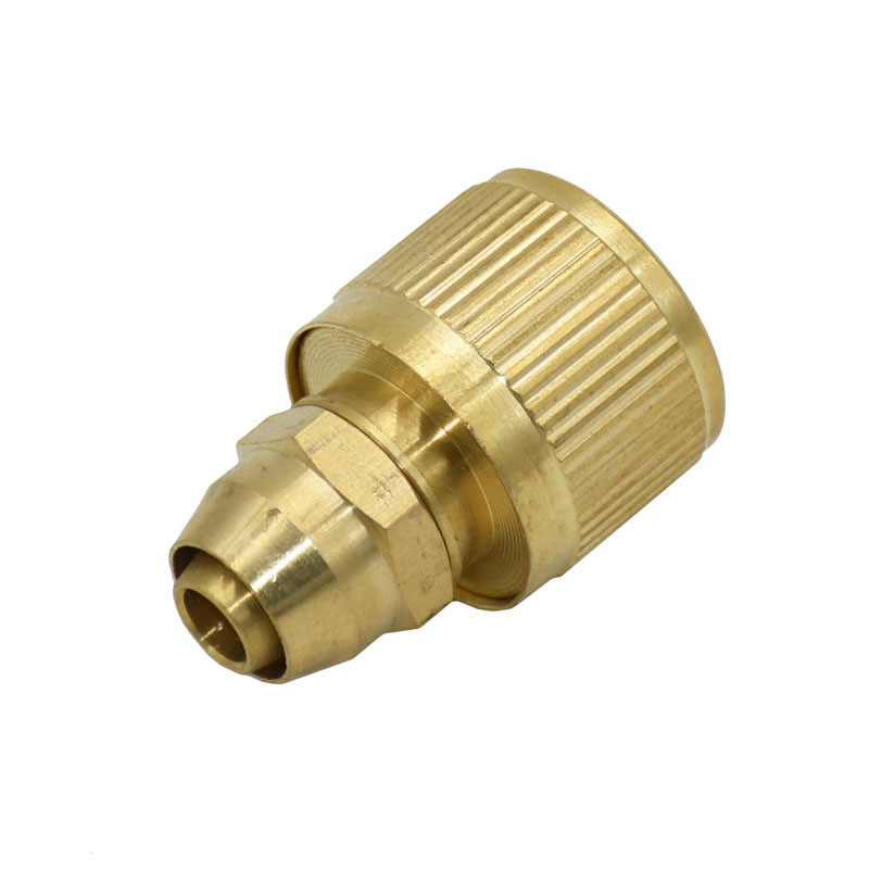 TERBARU 3/8 inch hose Quick connector Brass water gun adapter 10mm 8/11 hose connector copper fittin