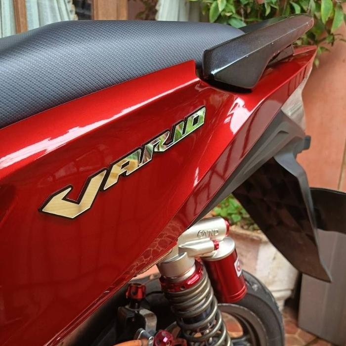 TERMURAH EMBLEM VARIO TIMBUL 3D PREMIUM SATUAN STIKER TIMBUL VARIO 125 150 NEW AKRILIK HONDA VARIO