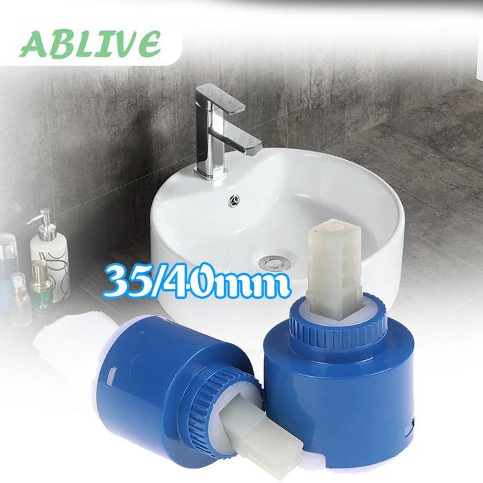 35/40mm Jantung Kran Air Keramik Spare Part Kran Shower Jantung Kran Panas Dingin Spearpart Kran