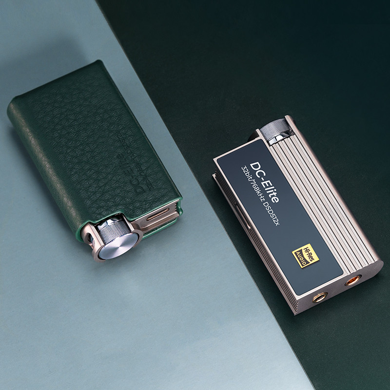 iBasso Leather Case for iBasso DC-Elite Decoder Amplifier Dongle Cap Flagship Portable DAC USB AMP