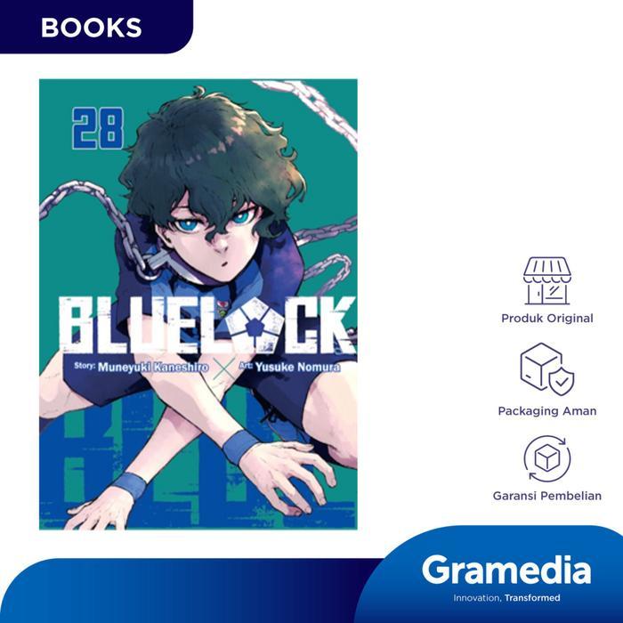 GRAMEDIA BUKU KOMIK BLUE LOCK 28 - SPECIAL SET (MUNEYUKI KANESHIRO)