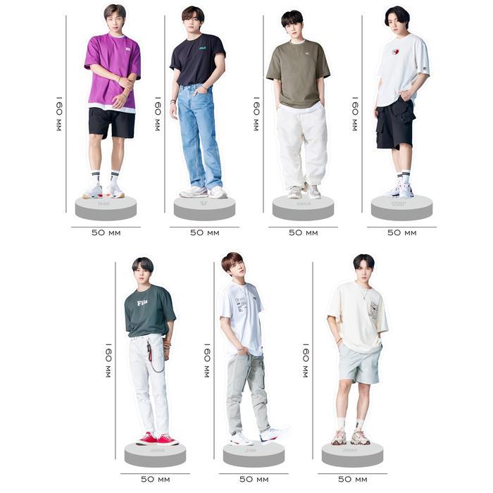 standee Acrylic BTS Jungkook Jimin Jhope Suga V Jin Rapmon Live Toy