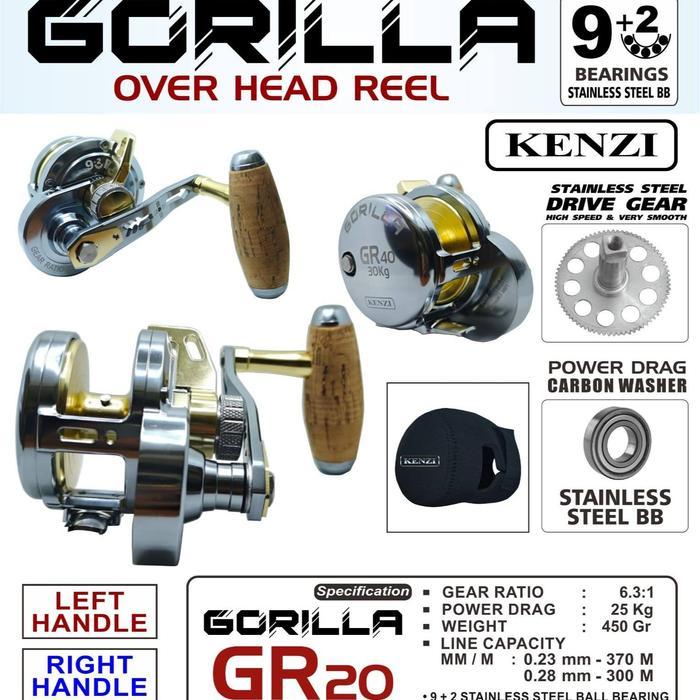 Reel OH / OVERHEAD KENZI GORILLA (LEFT HANDLE) - GR20