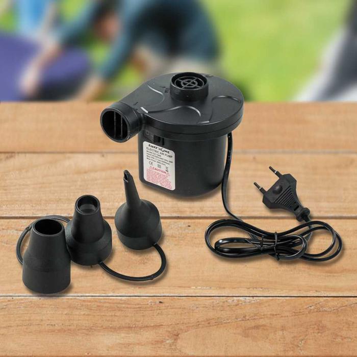 Ready Stok Pompa Angin Elektrik Manual Pompa Kasur Angin Kolam Renang Inflatable