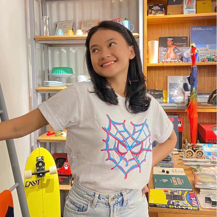Kaos Couple V2 Spider Gwen & Miles Tshirt Couple Kaos Couple Pasangan Kaos Couple Spiderman Diskon