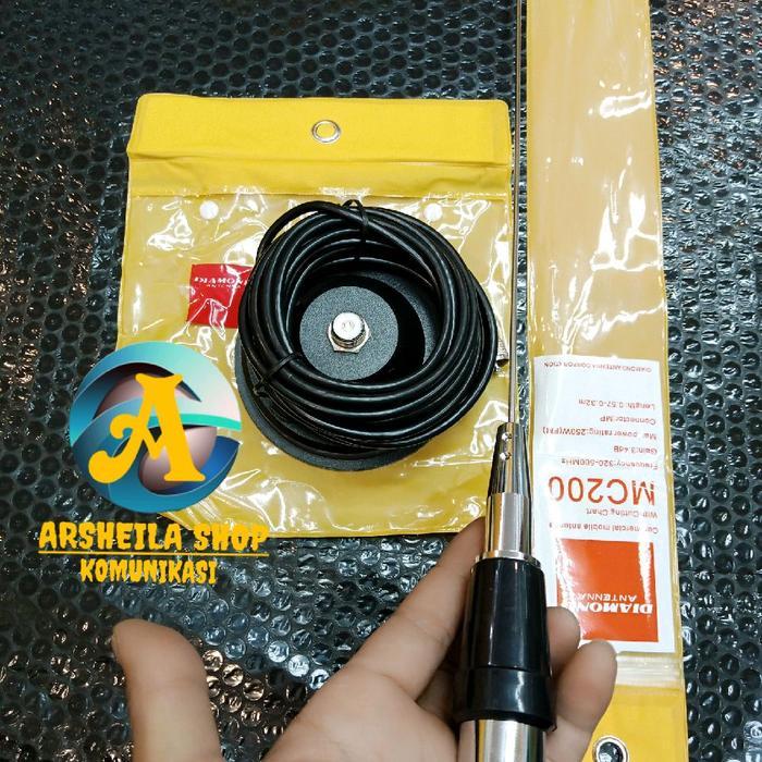 PAKET LENGKAP ANTENA RADIO RIG UHF DIAMOND