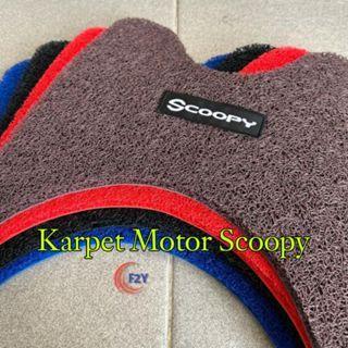 Premium Karpet Motor Scoopy All Type, Karpet Motor Mie Bihun Scoopy Original
