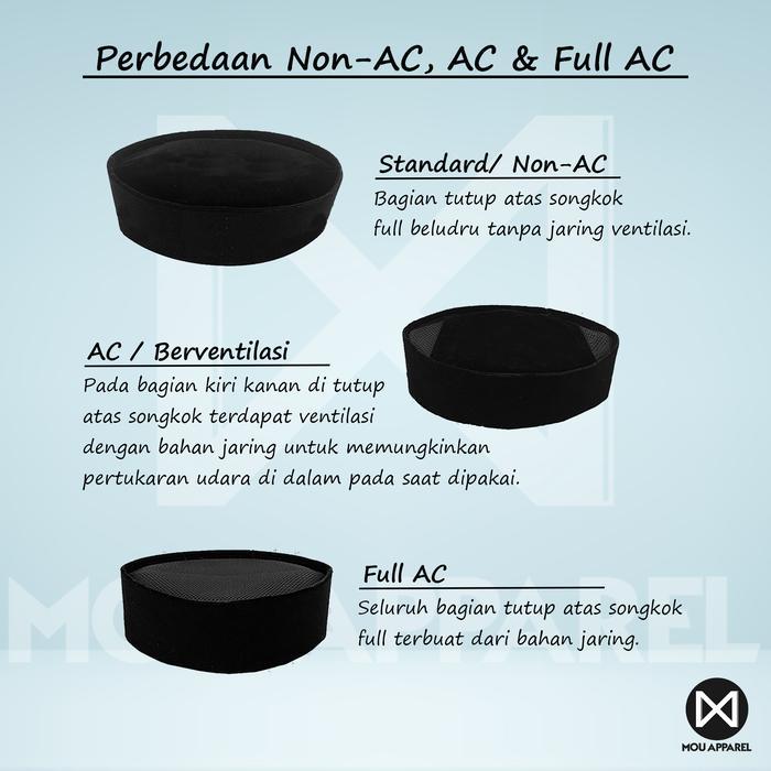 New Songkok Premium Haji Alay Deluxe Ac Tinggi 7 8 9 10 Cm Peci Hitam Sholat Bludru Ukuran Anak Laki