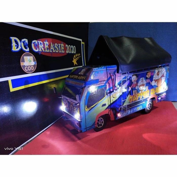 Truk Oleng Miniatur Truk Oleng Mainan Anak Besar 52 Cm Murah