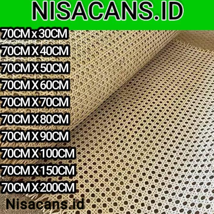 ROTAN-ANYAMAN LEMBARAN ROTAN ORIGINAL/WEBBING ROTAN ALAMI