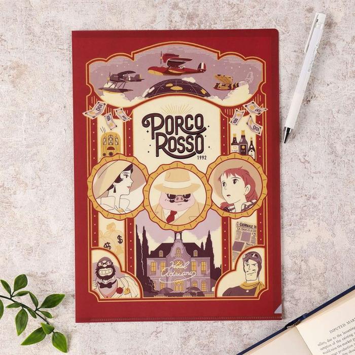 FILE HOLDER A4 STUDIO GHIBLI TOTORO MOVIC MAP KERTAS LIMITED EDITION