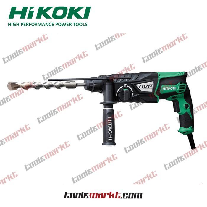 Hitachi Koki DH28PCY Mesin Bor Beton SDS PLUS Rotary Hammer Drill DH 28PCY Reversible 28mm HIKOKI