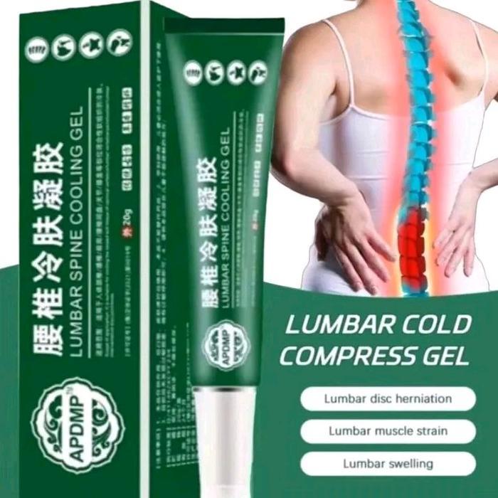Baru [PAKET 3 PCS] APDMP Salep Lumbar Asli Cream Lumbar Cina Original Lumbar Cold Compress Gel