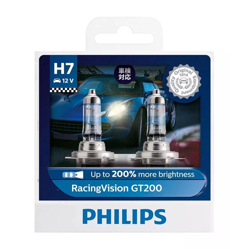 Lampu Mobil H4 Philips Racingvision Gt200 Racing Vision Made In Poland
