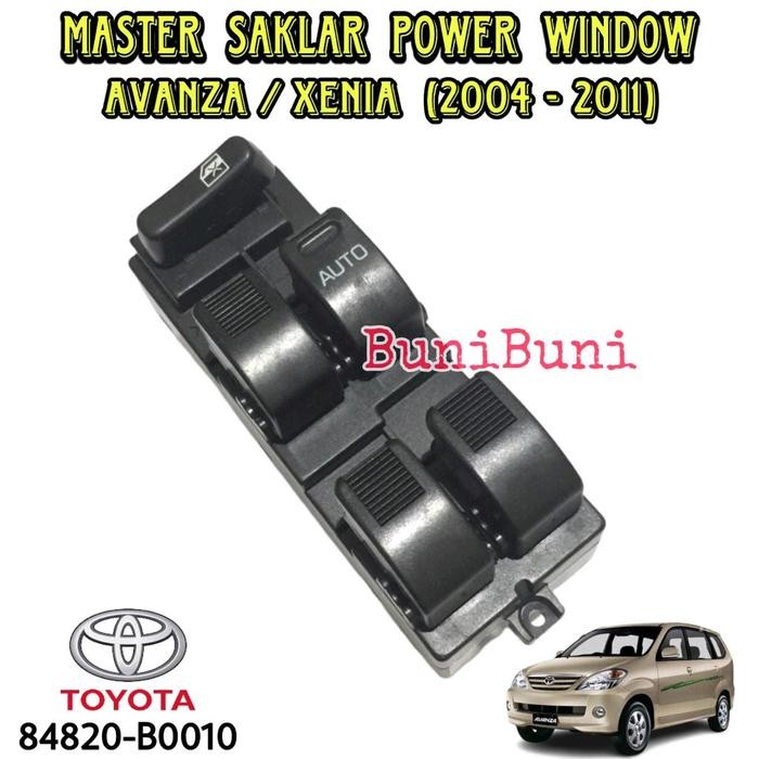 Promo Saklar Power Window Master Avanza / Switch Tombol Pusat Power Window Jendela Mobil Avanza