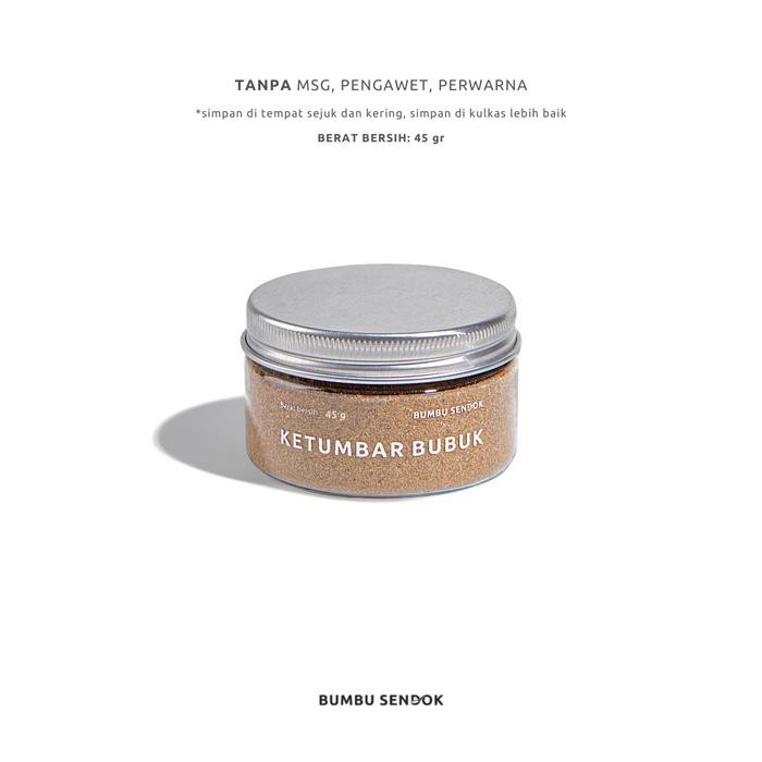 

Stok Baru BUMBU SENDOK Ketumbar Bubuk 45g