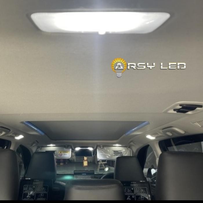 ARSY LED PLAFON KABIN LED MOBIL INNOVA ZENIX HYBRID EV SUPER BRIGHT CAR LAMPU