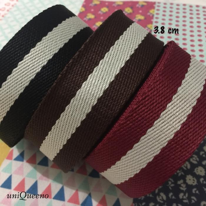 

WEBBING 3.8 CM RED STRIP (ROLL)
