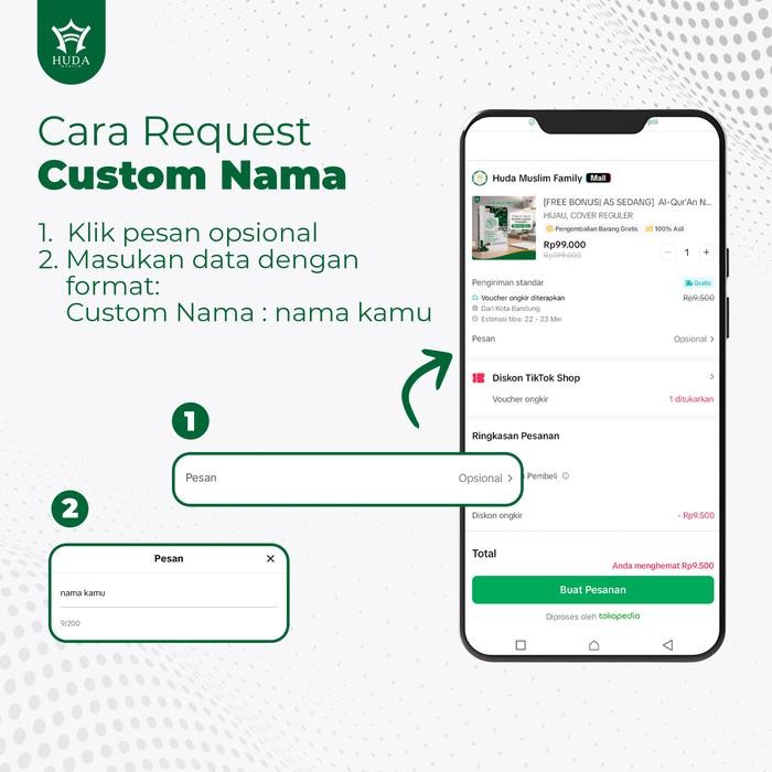 SIAPKIRIM [Custom a] A4 Besar Al-Quran Nahwu Latin Tagging Terjemah Perhuruf Perkata Ukuran 21x30 Cm