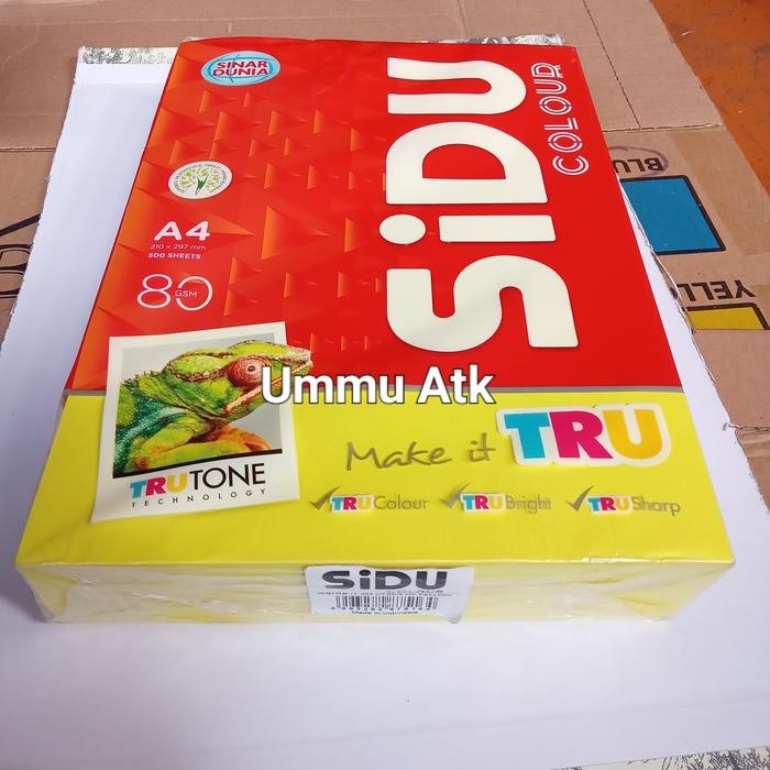 

NEW PRODUK KERTAS WARNA A4 89GSM. IT 363 CYBER HP YELLOW. WARUNG ARA67