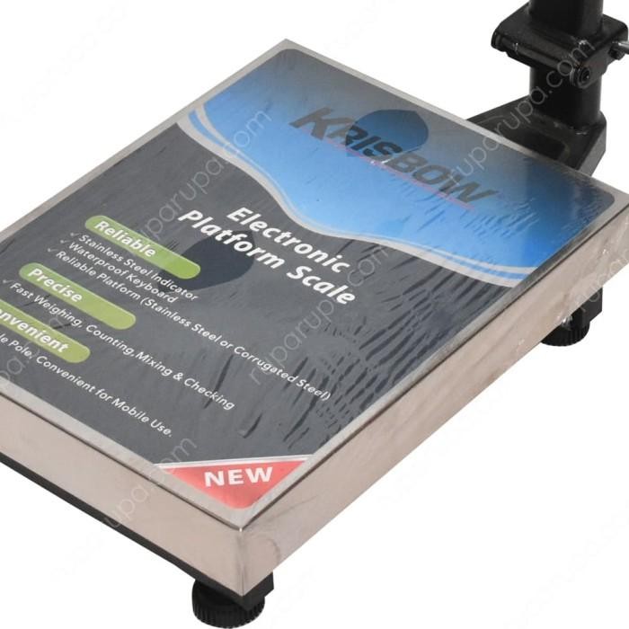 Bestbuy04 Krisbow Timbangan Duduk Barang Ekspedisi Paket Digital With Tera 60 Kg