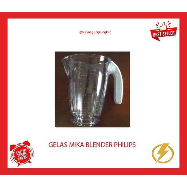 Gelas Blender Philips Mika Ori