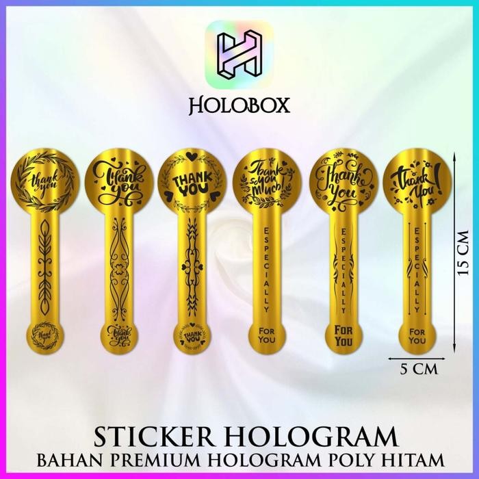 

Pilihan- Sticker SegelSticker Sealer Sticker HologramSticker Thank You S37