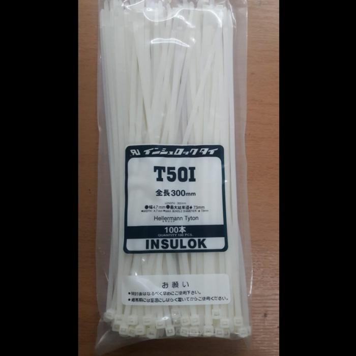 

Insulok Kabel Ties Merk Hellermann Tyton T50I Uk 30 Cm Putih Natural