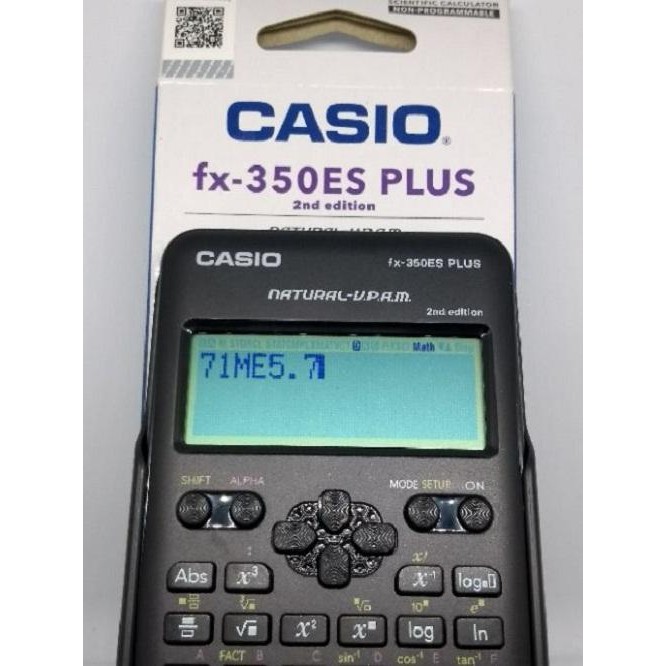 

kalkulator calculator casio ori original casio scientific fx350es plus